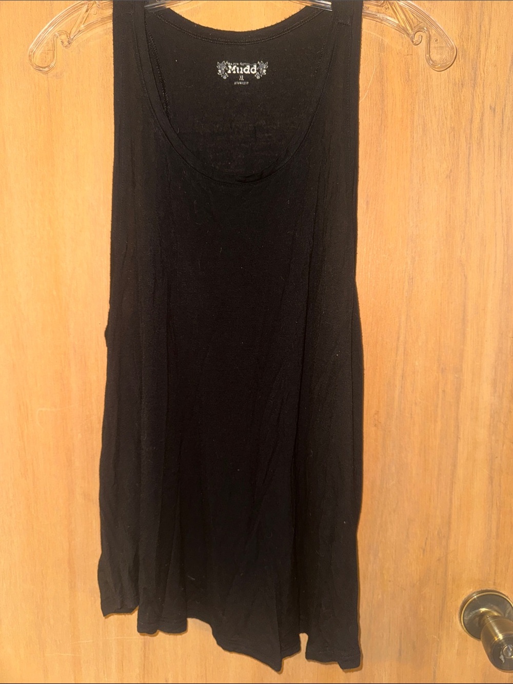 Mudd Scoop Neck Extremely Lightweight Semi-Sheer Tank Extra Large